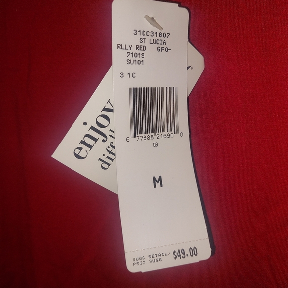 Lauren Ralph Lauren Women's Red Stretch Jersey Turtleneck, Medium NWT - Picture 5 of 5